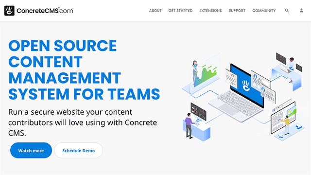 concreteCMS