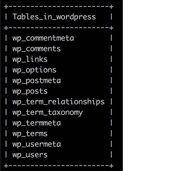 どのデータベースを使用するか選び、中身を見てみましょう