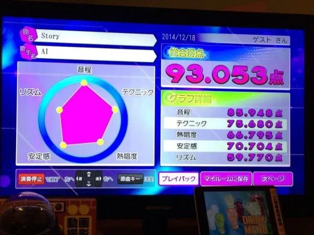 カラオケでうろ覚えで歌って90点以上とる方法
